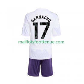 Maillot/Tenue Manchester United Alejandro Garnacho 17 Enfant Exterieur 2025/2026